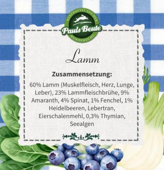 Preview: Pauls Beute Lamm 400g